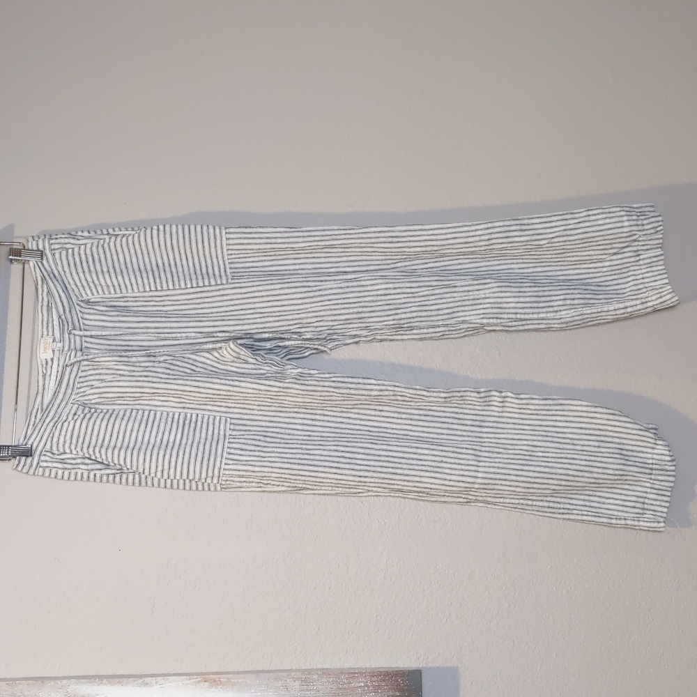 Laundry by Shelli Segal striped drawstring pants